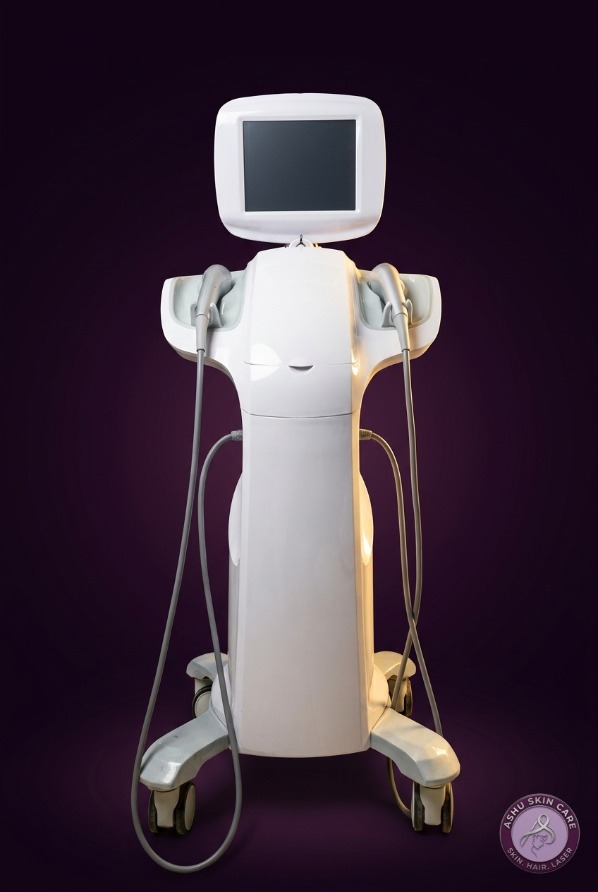 HIFU body contouring equipment at Ashu Aesthetic Wellness