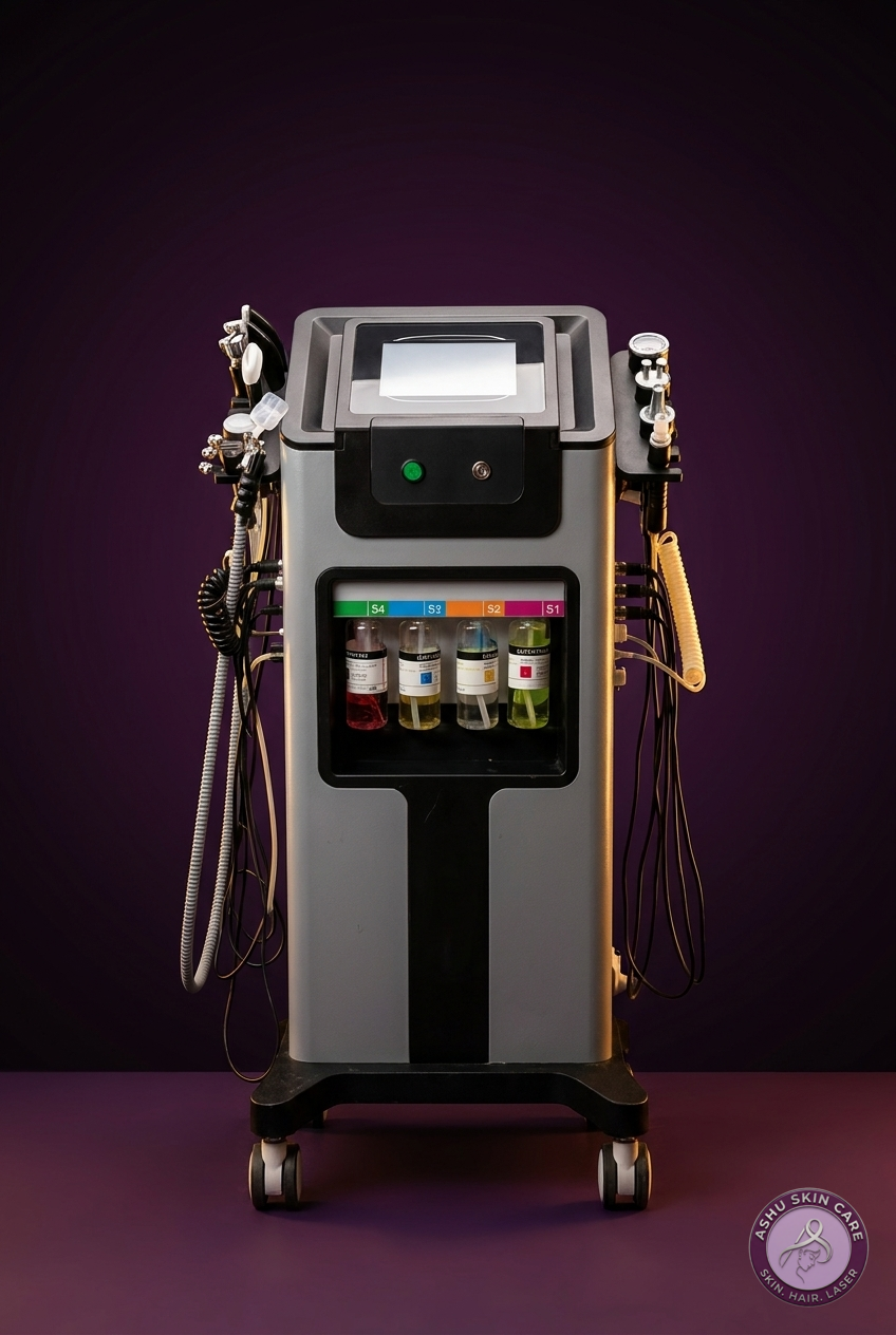 Treatment equipment at Ashu Aesthetic Wellness, Bhubaneswar