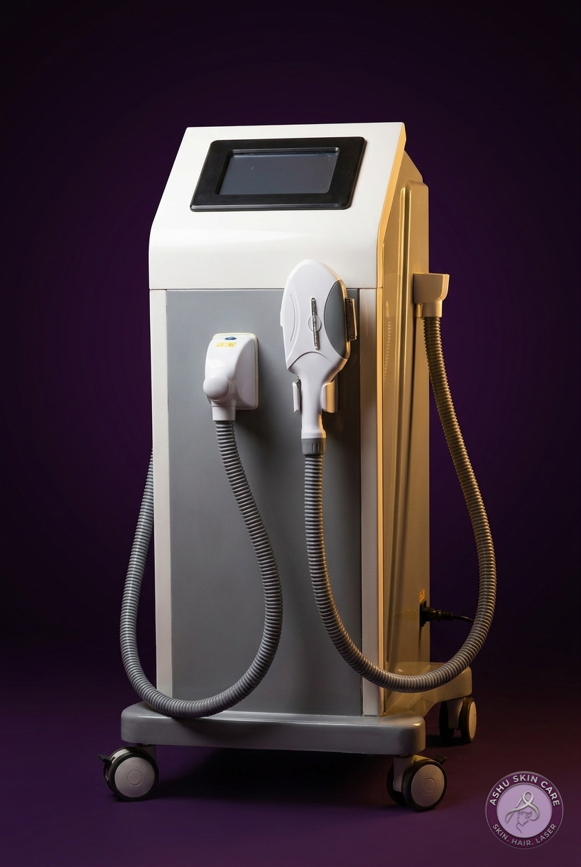 IPL platform at Ashu Aesthetic Wellness